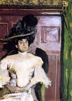 Lucy Hessel in a Green Hat