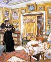 Lucy Hessel in the Small Salon, rue de Rivoli