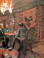 The Game of Bridge - The Salon at the Clos Cêzanne