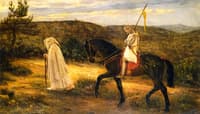 Merlin and Lancelot, an Incident from 'La Morte d'Arthur'
