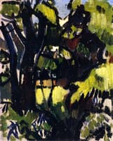 Dark Tree and Foliage