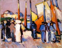 People and Sails at Royan