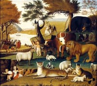 Peaceable Kingdom with the Leopard of Serenity