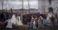 Plantation d'un Calvaire