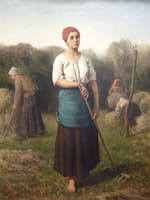 Girl with a Rake