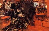 Couple in a Café