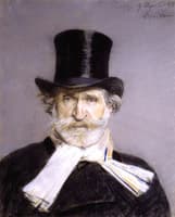 Guiseppe Verdi in a Top Hat