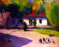 A Courtyard at Szeliwy