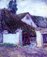 The Farmyard Gate, Evening