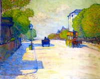 Adelaide Road in Sunlight