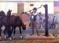 Watering Horses, Poland