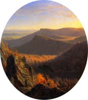 Sunset in the Shawangunk Mountains