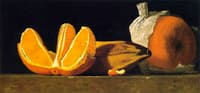Still Life with Oranges and Banana