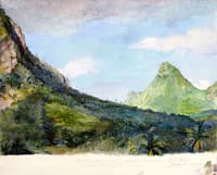 Mount Tohivea, Island of Moorea