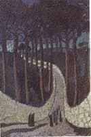 Road with Trees