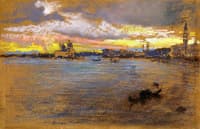 The Storm - Sunset
