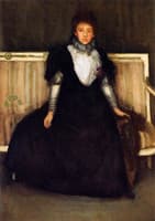 Green and Violet: Mrs. Walter Sickert
