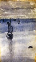 Sailboats in Blue Water