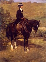 An Equestrian Lady