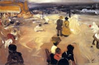 Figures by the Sea