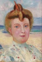 Portrait d'Une Demoiselle Roussi