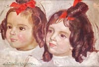 Portrait of Two Girls