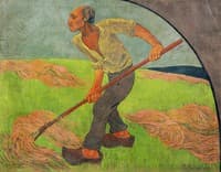 The Haymaker, homage to Van Gogh