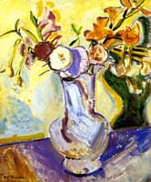 Flowers in a White Fase