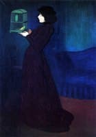 Woman with a Bird Cage