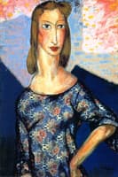 Portrait of a Girl in a Flowered Dress