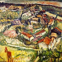 Landscape with Donkey