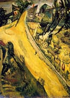 Landscape with Ascending Road at Cagnes