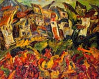 Houses with Pointed Roofs