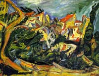Landscape with Cypresses