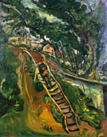 Landscape with Flight of Stairs