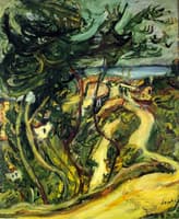 Landscape of Cagnes