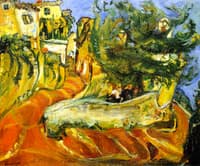 Street of Cagnes-sur-Mer
