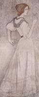 Woman with a Rose (study)