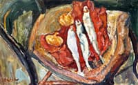 Still LIfe with Herrings and Onions