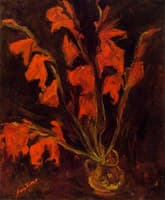 Red Gladiolas