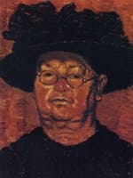 Aunt with glasses