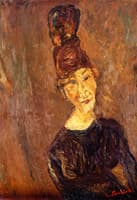 Woman with a Tall Hat