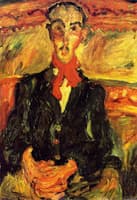 Man with Red Scarf