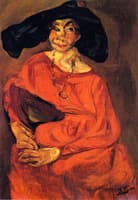 Woman in Red