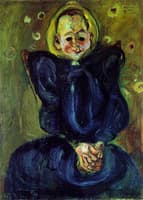 Woman in a Blue Dress