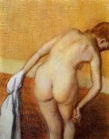 Woman Having a Bath