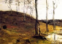 Hillside with Trees