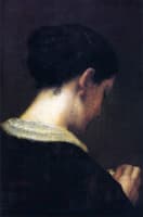 The Lost Profile - Portrait of the Artist's Wife
