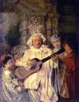 In the Costume of Mezzetin
