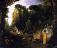 Gathering by the Fountain of Neptune